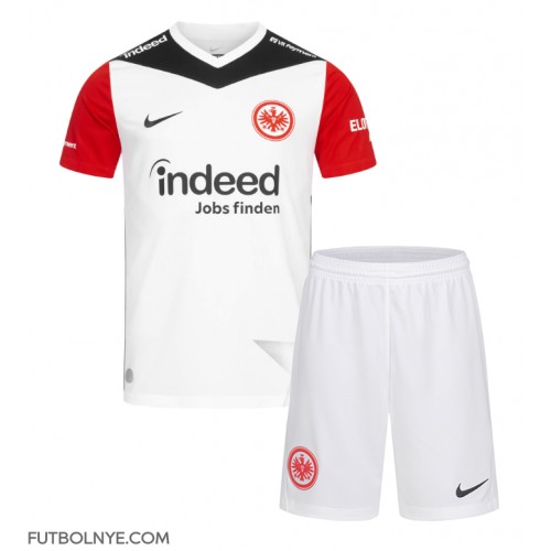 Camiseta Eintracht Frankfurt Primera Equipación para niños 2024-25 manga corta (+ pantalones cortos)